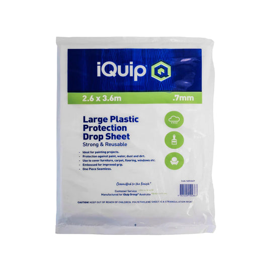 iQuip Plastic Protection Drop Sheet