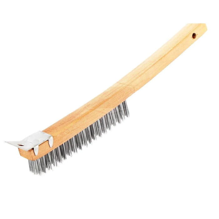 Oldfields Wire Brush With Scraper