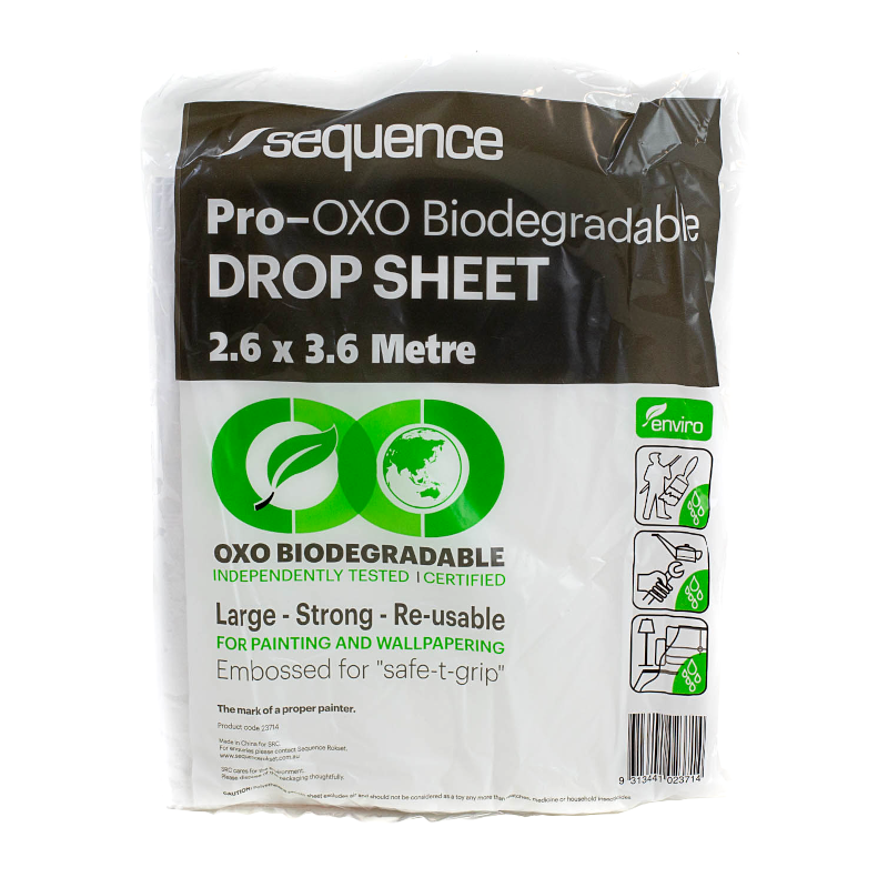 Sequence Pro - OXO Biodegradable Plastic Drop Sheet