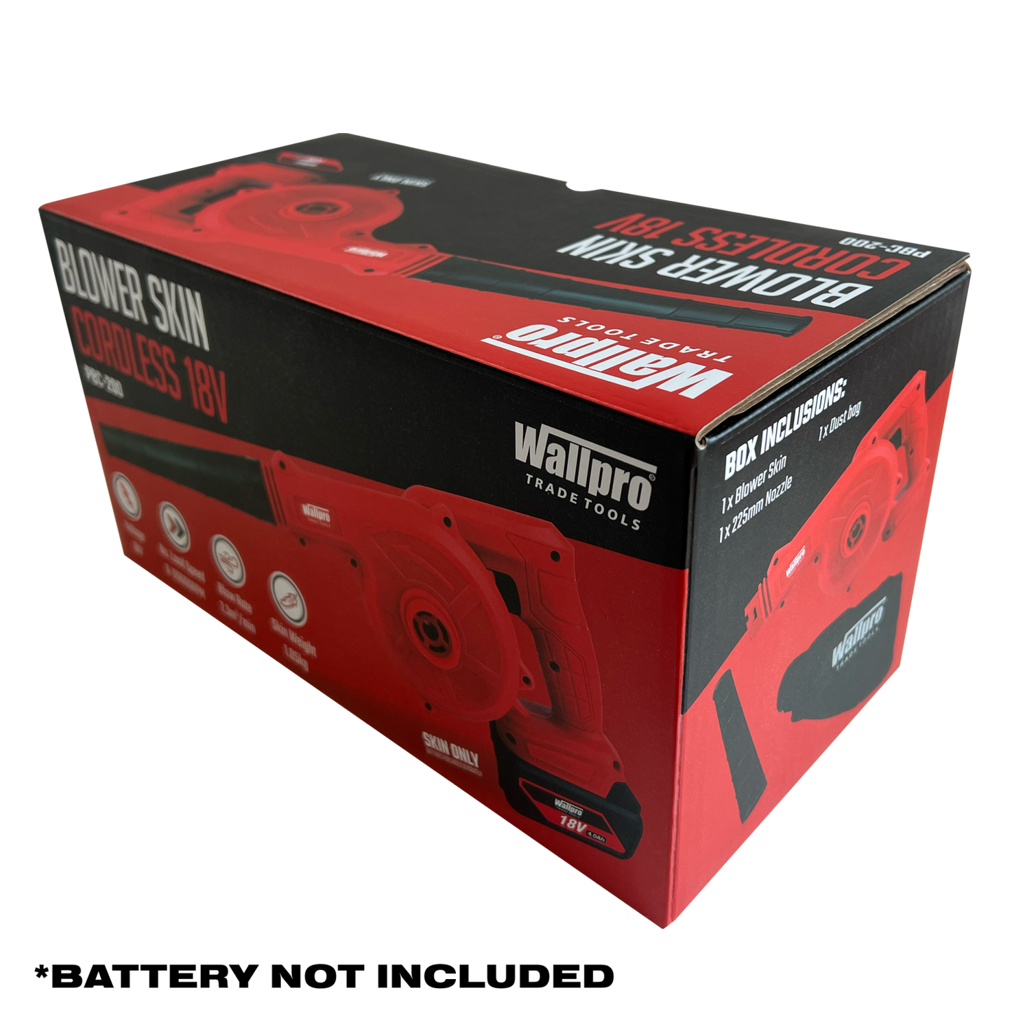 Cordless 18V Blower Skin Wallpro