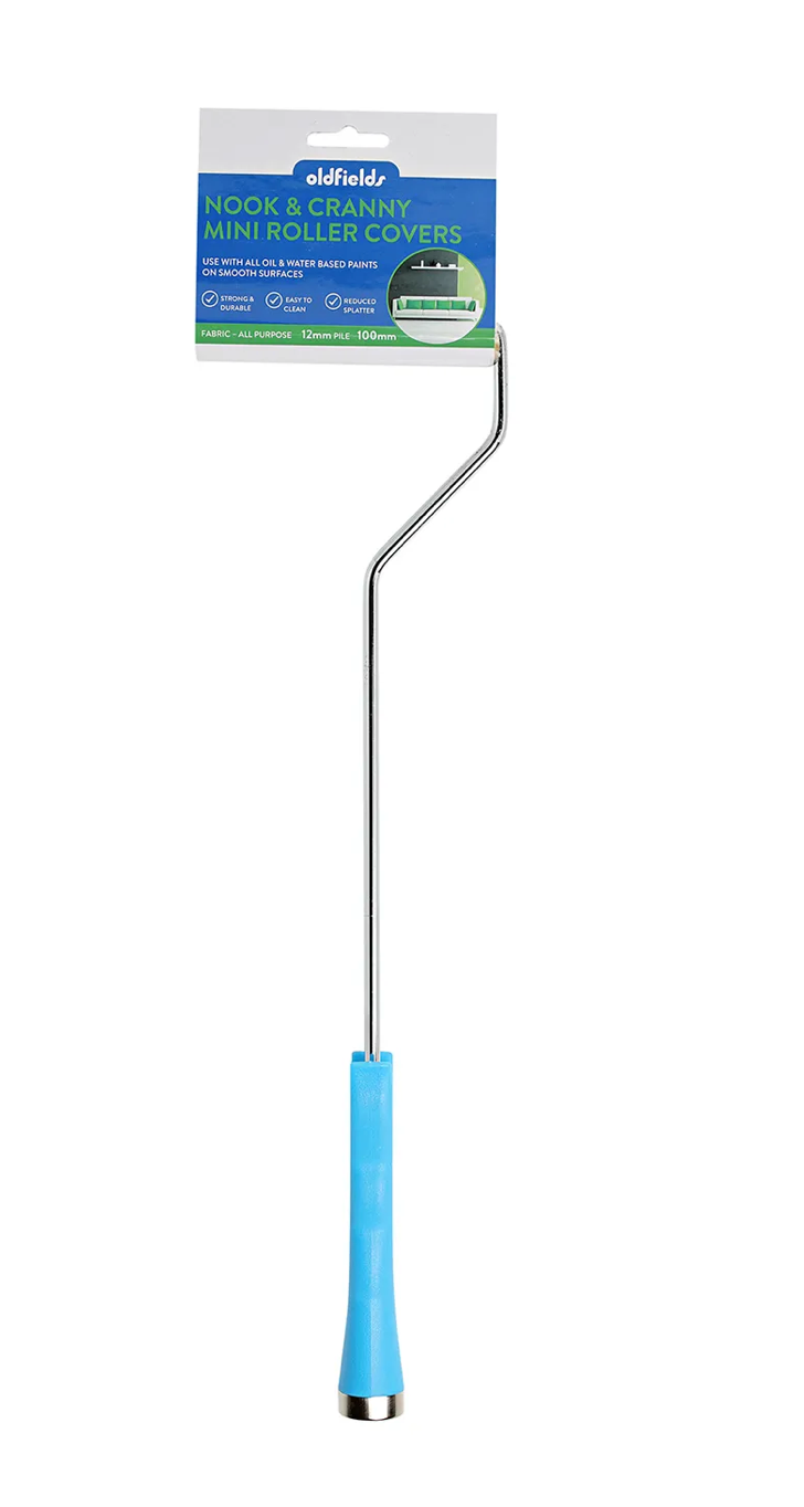 Oldfields Mini Roller Frame Long Handle 100mm