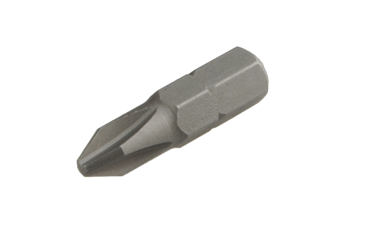 Wallboard Tools Single Ended Bit Tip No. 2 6.5mm x 25mm