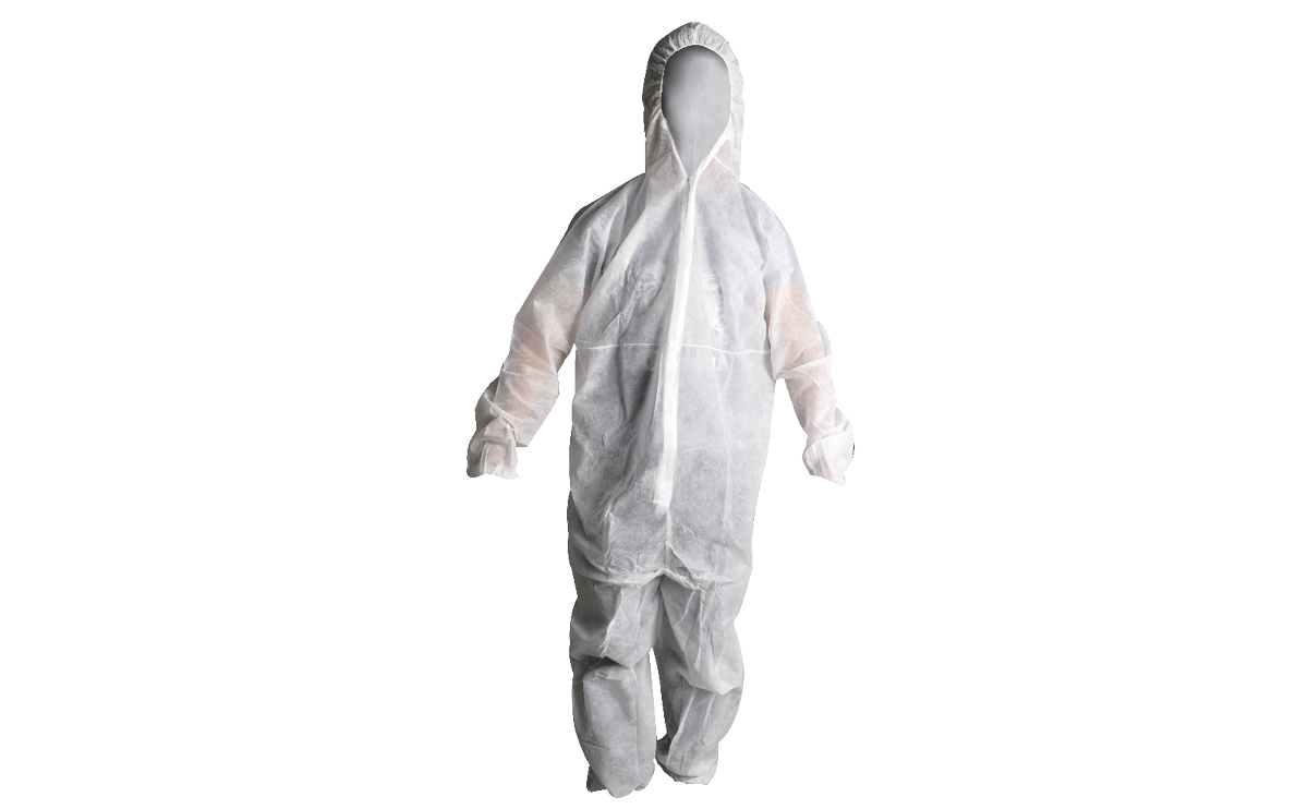 Disposable Coveralls White SafeCorp