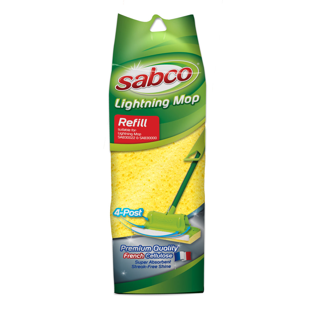 Sabco Lightning Sponge Mop Refill Single Pack