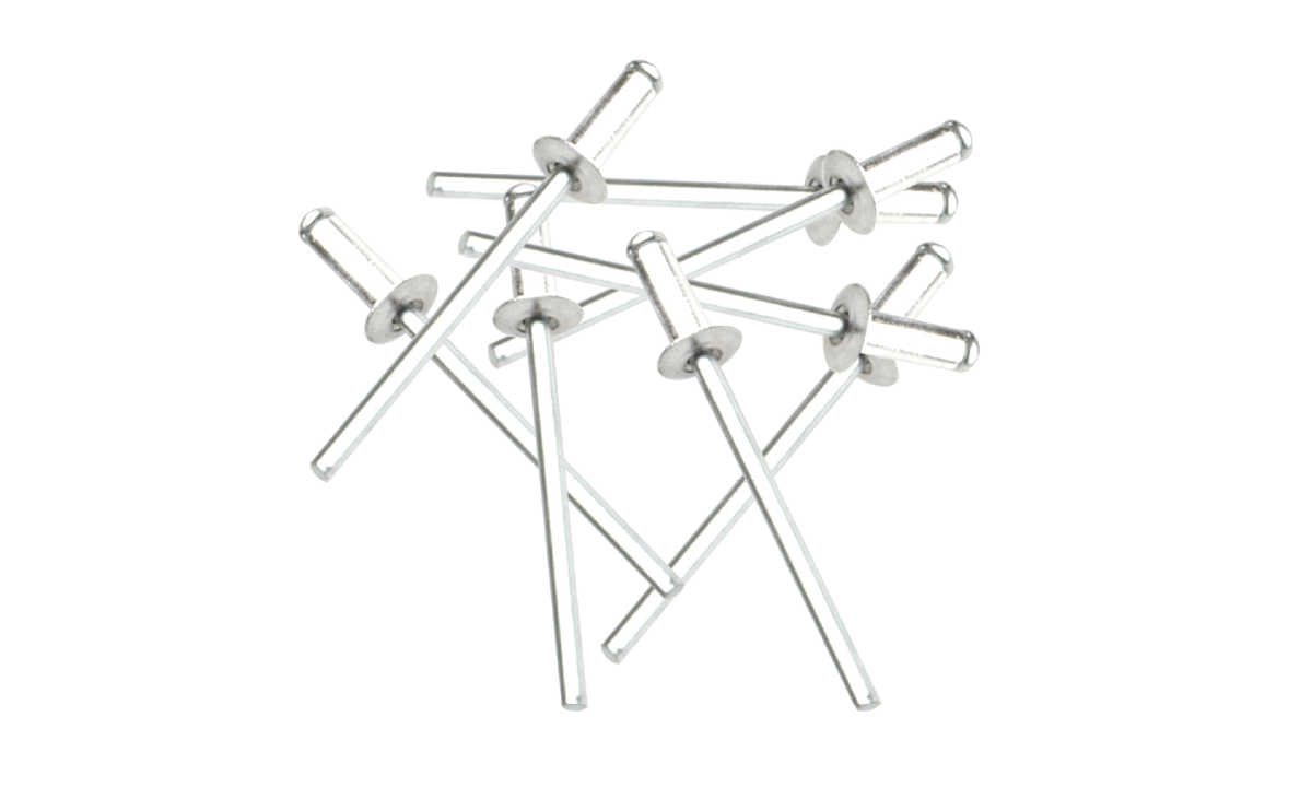8mm Aluminium Pop Rivets 1000pkt