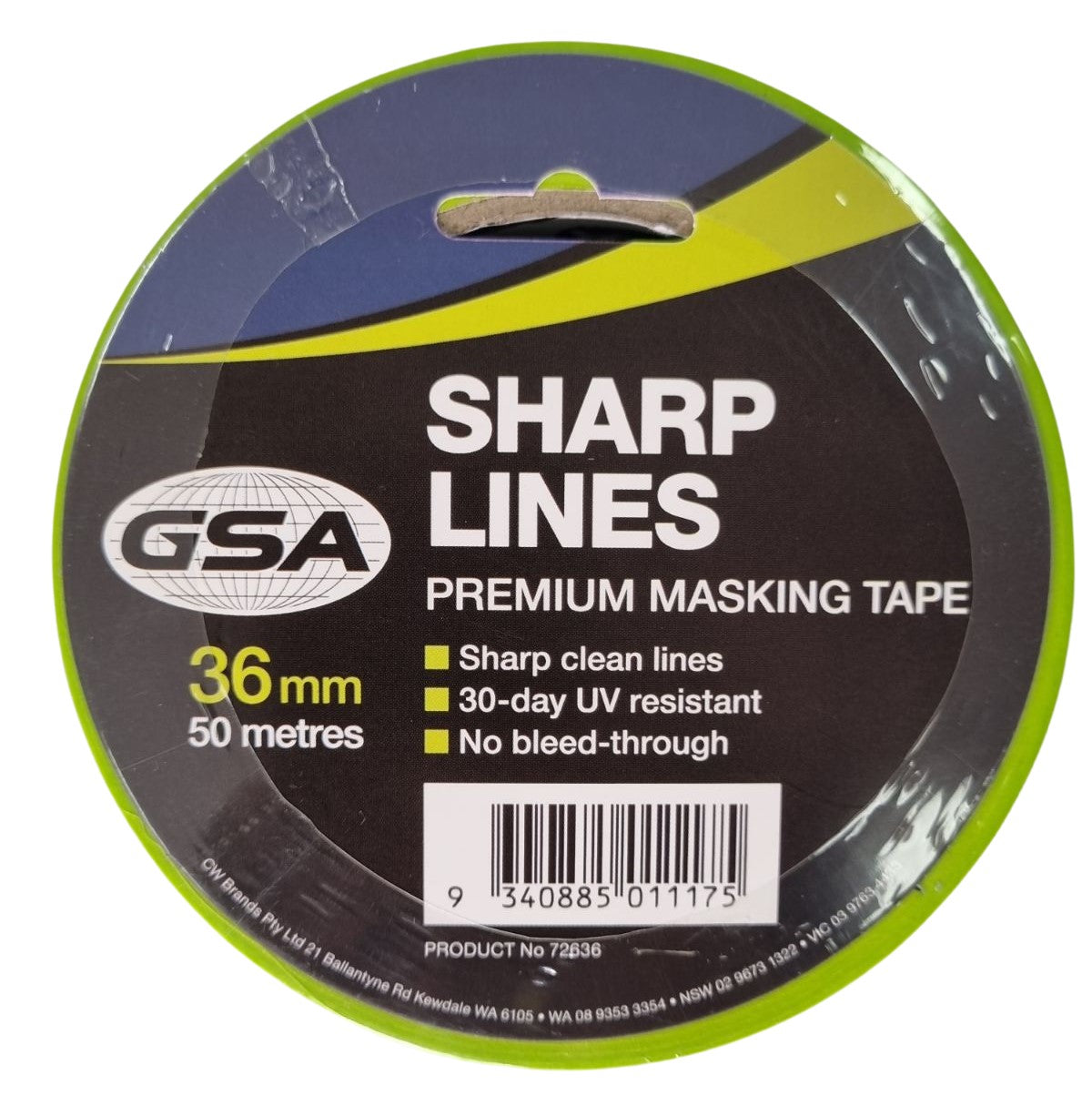 GSA Sharp Lines Masking Tape