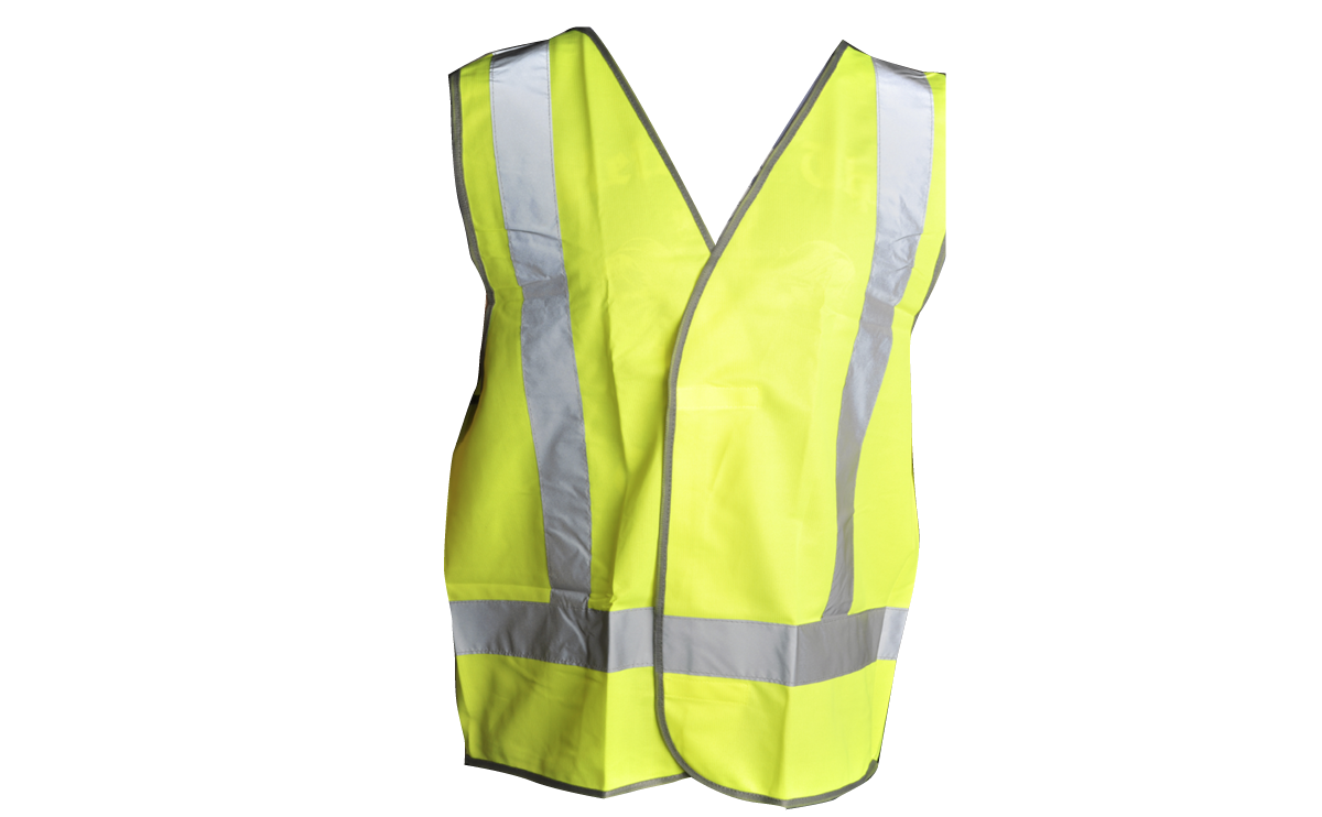 Green Night Time Safety Vest SafeCorp