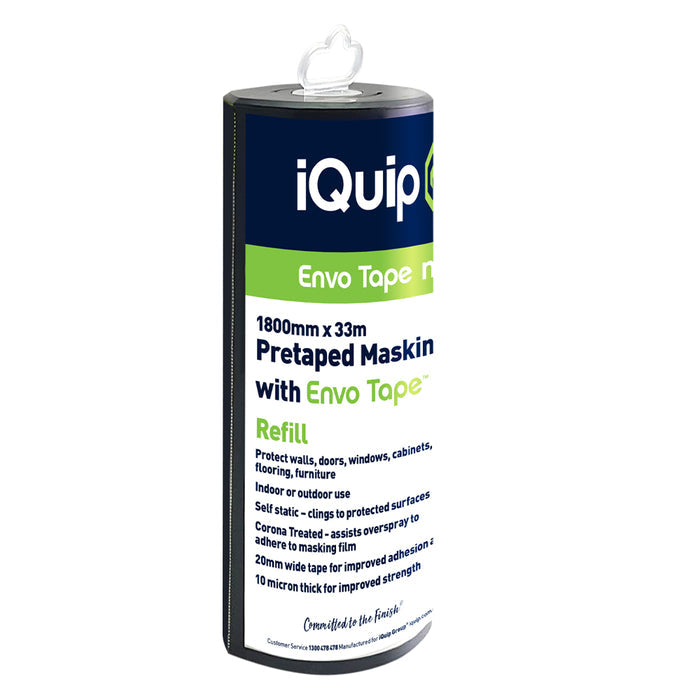 iQuip ENVO Pretaped Masking Film and Dispenser