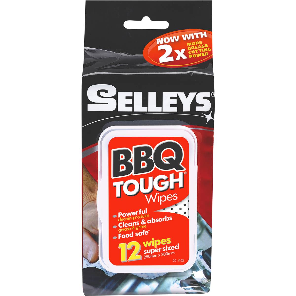 Selleys BBQ Tough Wipes 12pk