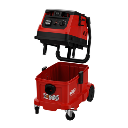 Wallpro 40L 1600W M Class Dust Extractor/Vacuum DE-40M
