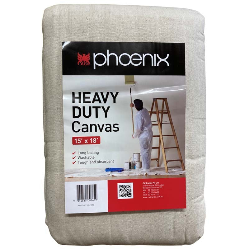 Phoenix Heavy Duty Canvas Drop Sheet