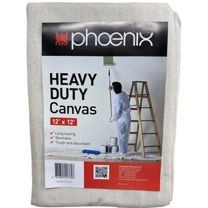 Phoenix Heavy Duty Canvas Drop Sheet