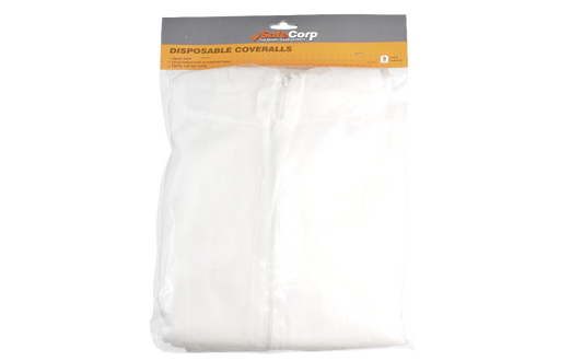 Disposable Coveralls White SafeCorp