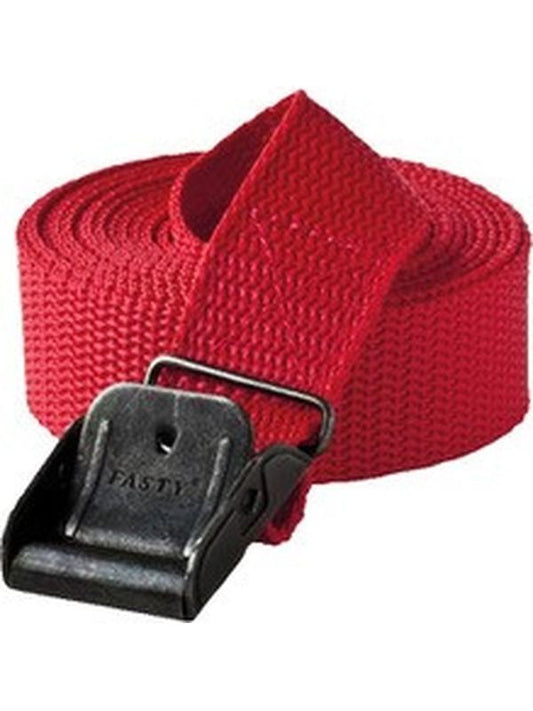 Fasty Strap 2.5M x 25mm Red - 10 Pack