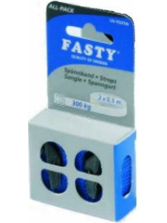 Fasty Twin Pack 0.5M x 20mm Blue