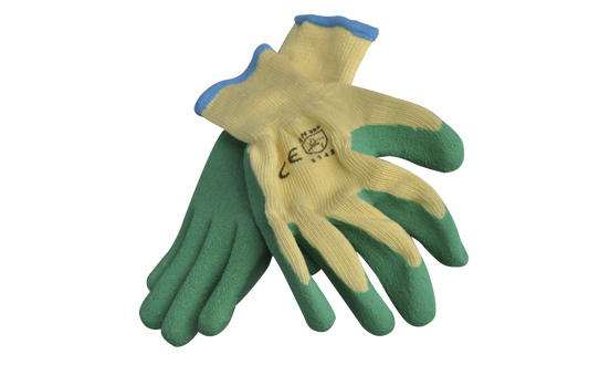 Poly Cotton Latex Gloves SafeCorp