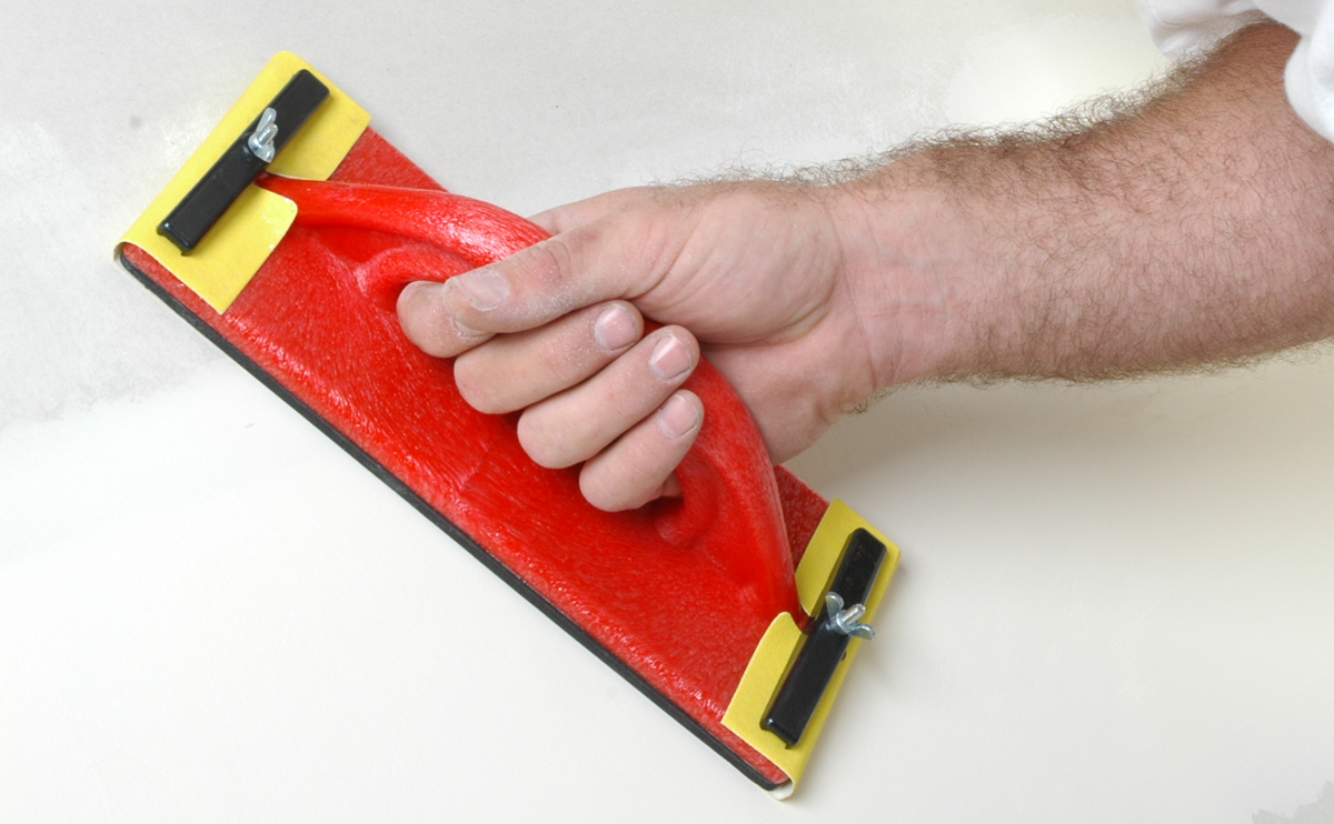 Wallboard Tools Large Polypropylene Hand Sander