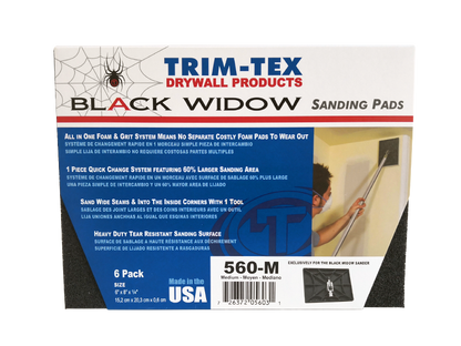 Black Widow Sanding Pads Trim-Tex