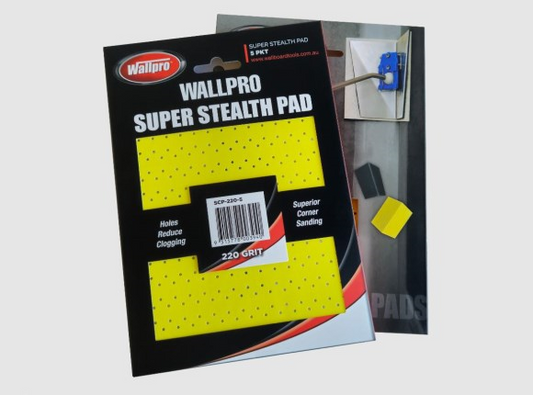 Wallboard Tools Super Stealth Sanding Pad 220g 5pkt