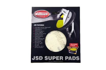 Wallboard Tools JSD Super Pads 225mm 5pk Range