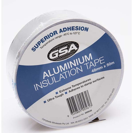 GSA Aluminium Foil Tape 48mm X 50mtr