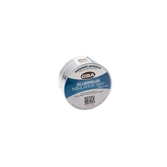 GSA Aluminium Foil Tape 72mm x 50mtr