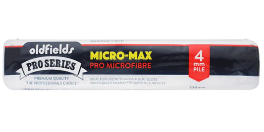 Oldfields Pro Series Micro-Max Microfibre 4mm Nap Roller